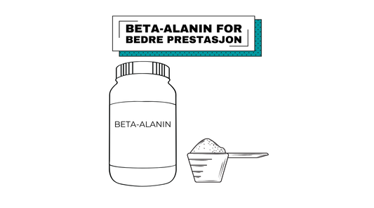 Beta-alanin for bedre utholdenhet og prestasjon