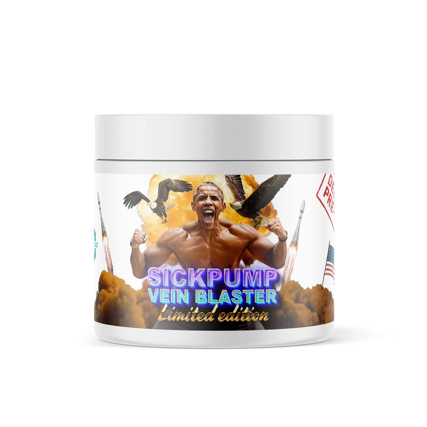 SickPump VeinBlaster Pre-Workout - Strawberry-Kiwi flavor